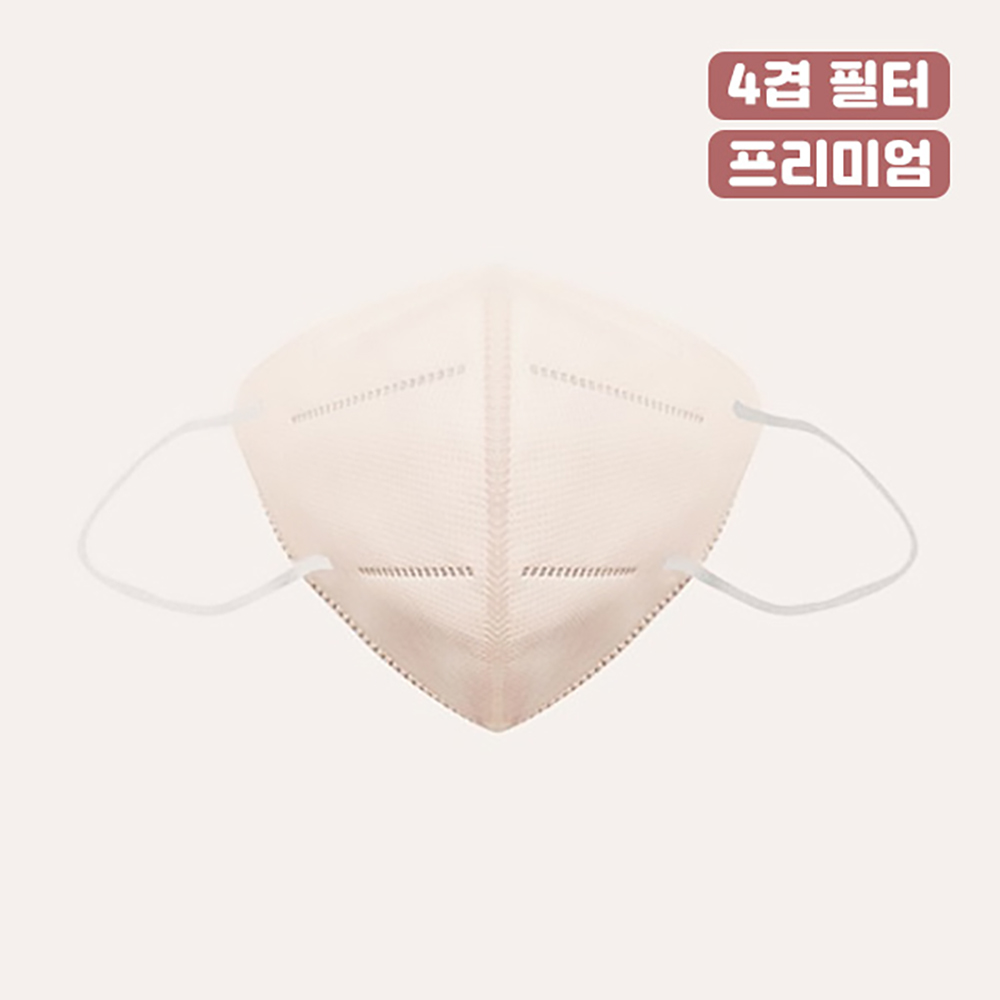 국산 에이앤피 KF94 새부리형 마스크 비말차단 마스크 코로나 마스크 베이지 대형 5매 : 뉴딜마켓