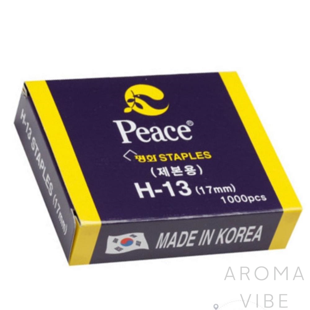 스테이플러 H-13 호심 평화스테플러침 17mm THCO13 : 더행복상사3