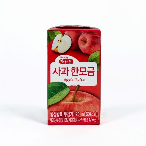 iN자연드림 사과한모금 120ml 24입 : iN자연드림몰