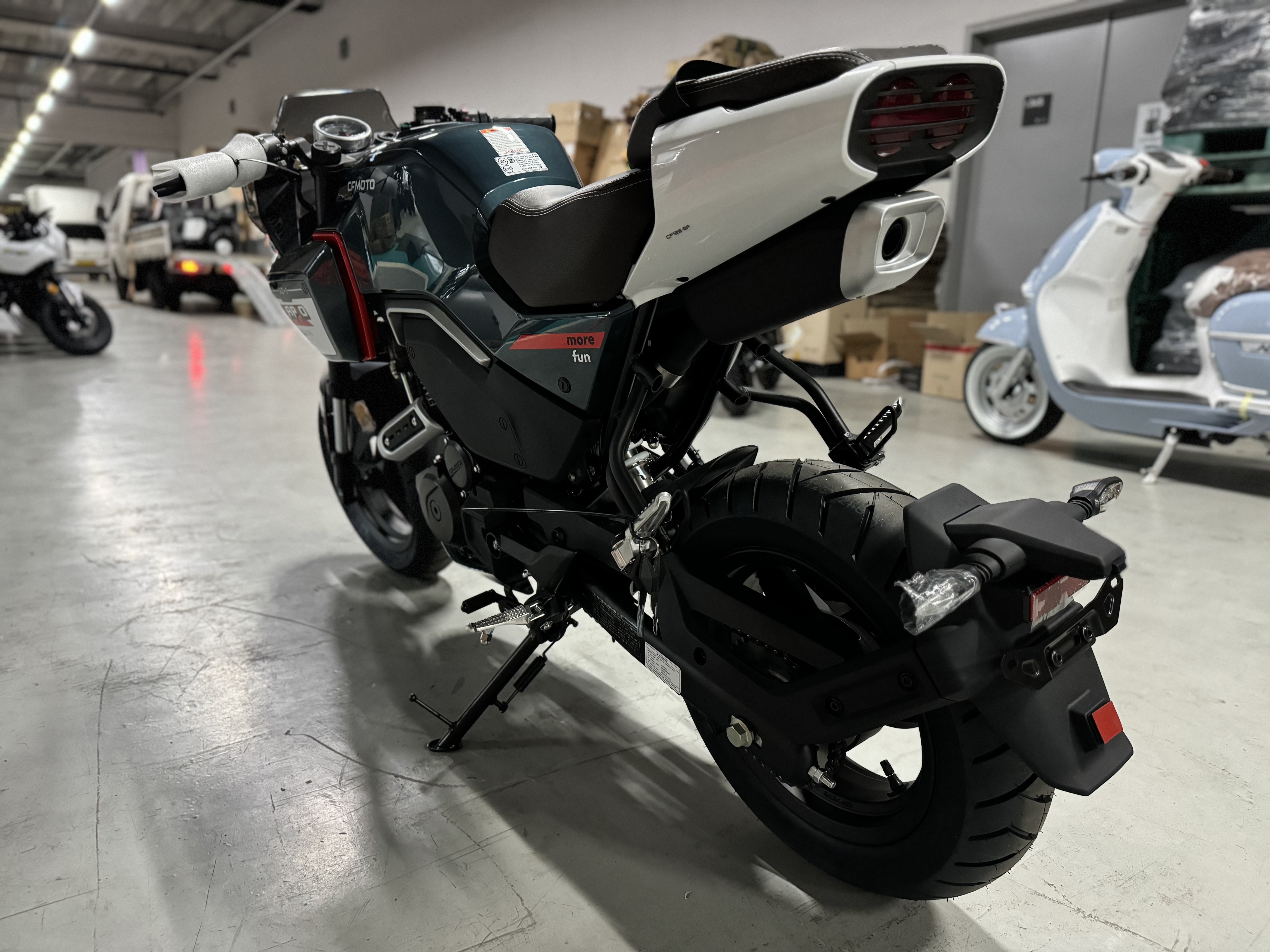 CF MOTO 파피오125 XO-1 / 입문용 카페레이서 /그롬125 TNT 몽키125 : 터보 모터스