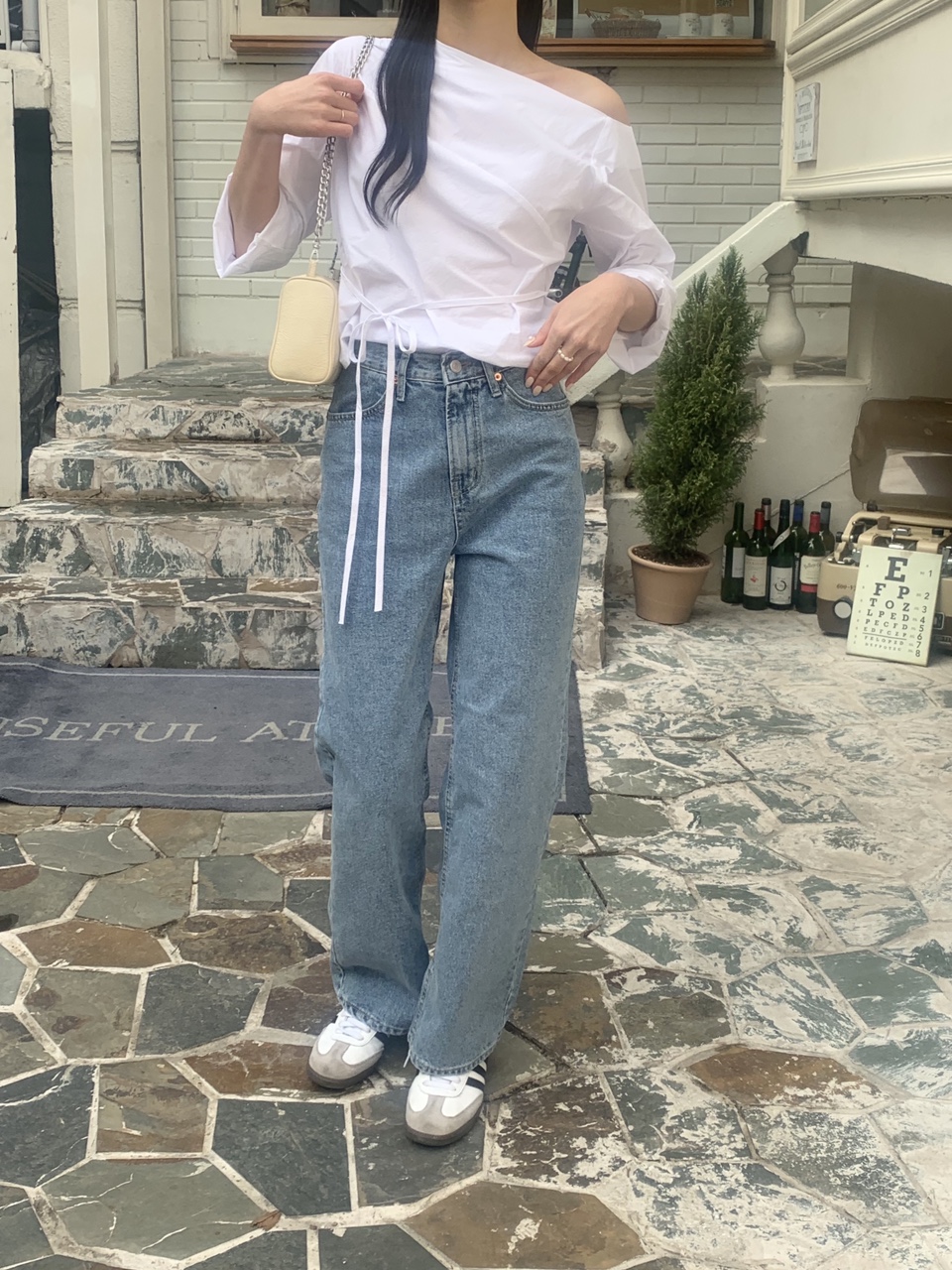 포인트 연청 데님 : 디어선샤인