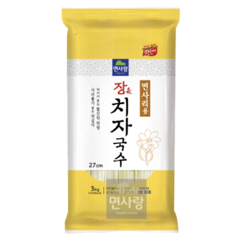 면사랑 장치국수 3kg 면사리용 : 고삐