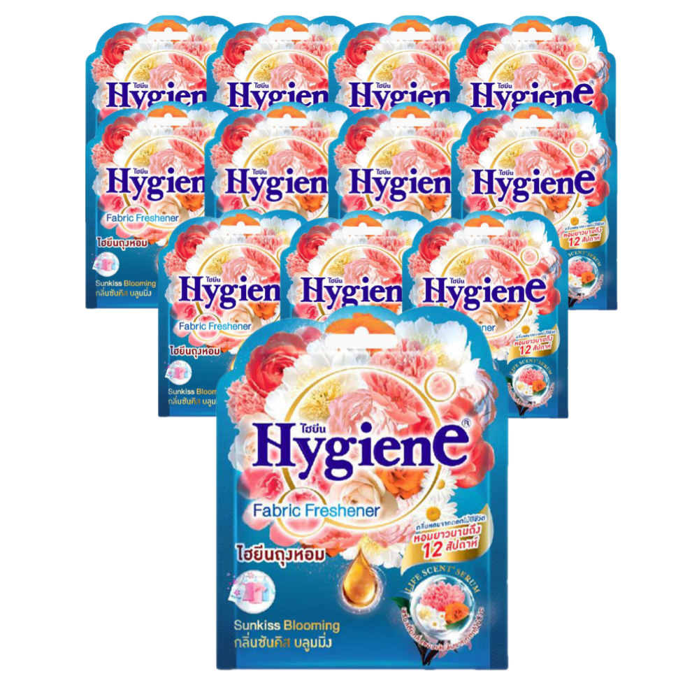 하이젠 옷장용 차량용 방향제 퍼퓸 샤쉐 선키스블루밍 12팩 1세트 : HygieneKorea