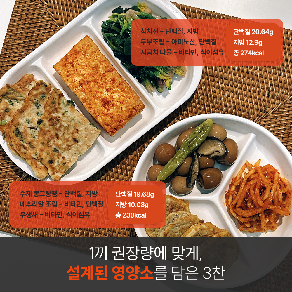 [532다이어트] 직장인 도시락 배달 식단 관리 정기배송 아침 점심 반찬 탄단지 한끼식사 3찬 : 532다이어트