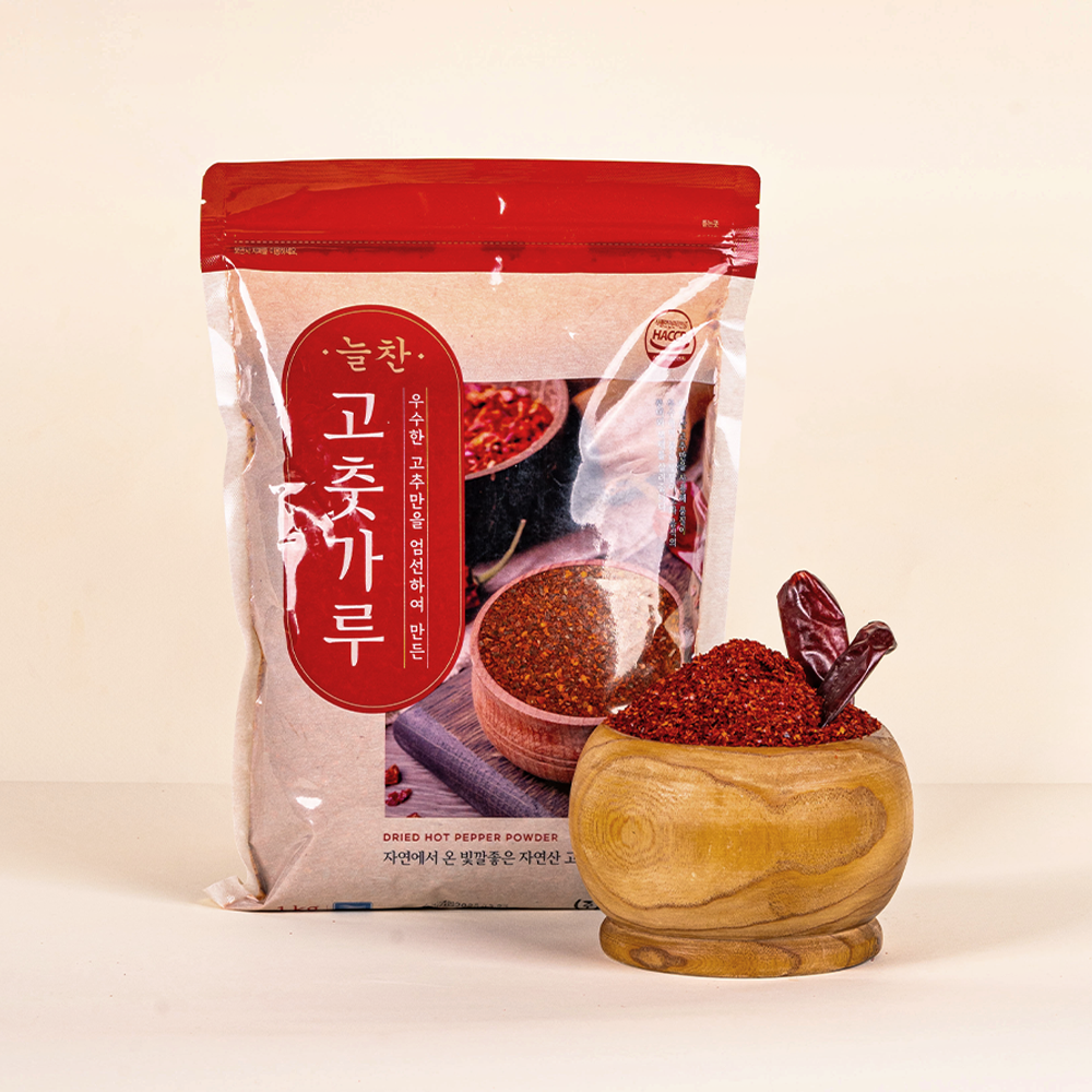 늘찬 고춧가루 국내산 중국산 500g 1kg 고추 양념용 장용 소스용 : 망설이면 매진