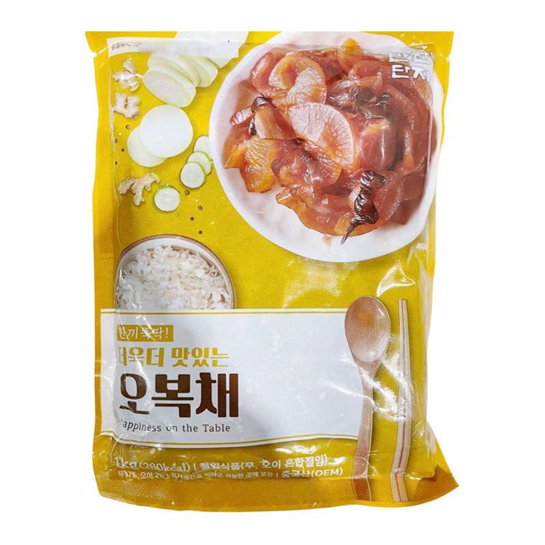 (맛나)오복채 1KG/(주)반찬단지 : 두드림01