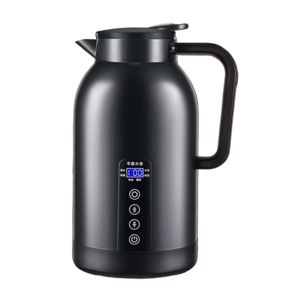 대용량 1.3L 차량 거치대 겸용 카포트 12/24V 전기포트 / 옵션B 커피 휴대용 : 올포you