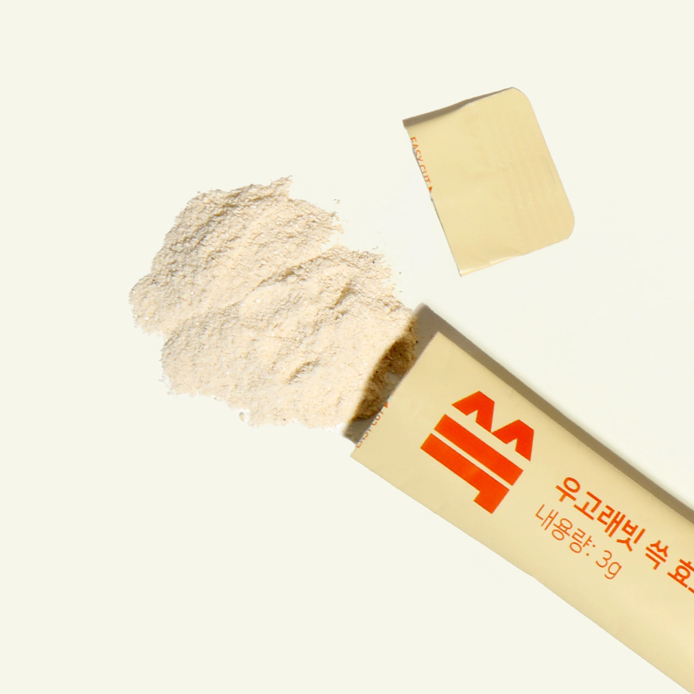 [3박스] 우고래빗 쓱 효소 곡물 발효 유산균 소화효소 30포, 3개 : 우고래빗