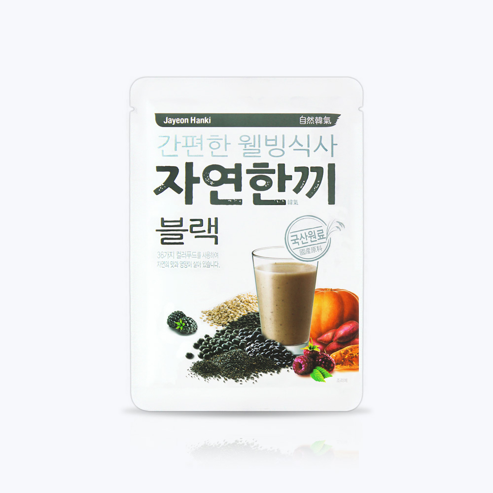자연한끼 블랙 30포 고소한 식사대용식 블랙푸드 함유 : 스윗레인