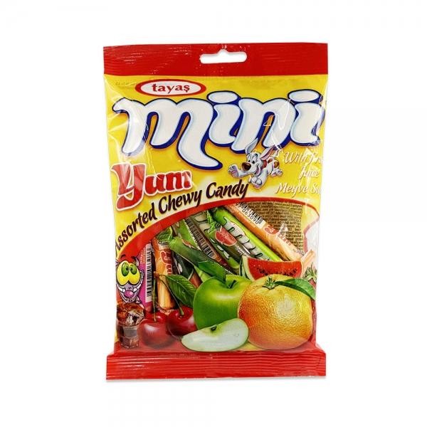 타야스 미니염 어쏘티드 츄이캔디 140g 어린이간식 외국과자추천 : tomoshop