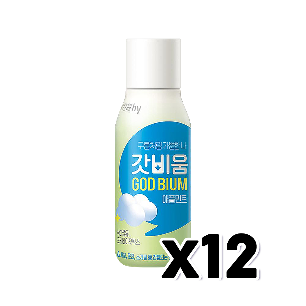 hy 에치와이 갓비움 애플민트 요구르트 230ml x 12개 : 트렌디푸드샵