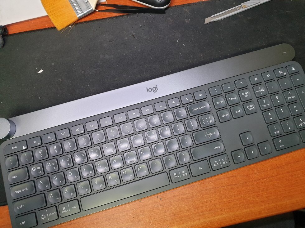 Logitech CRAFT  로지텍 키보드수리 : 수정보통신