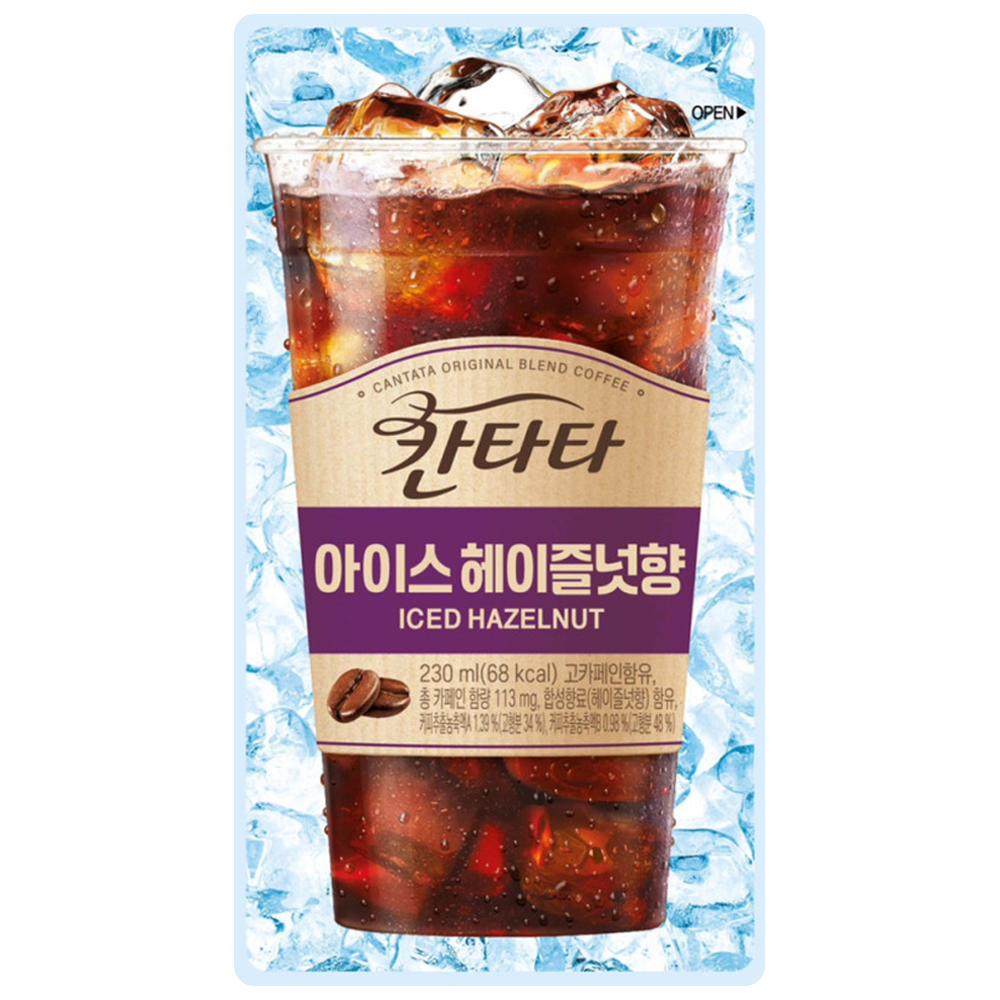 칸타타 카라멜마끼아또 230ml 10팩 외 4종 파우치커피 : 대화유통몰