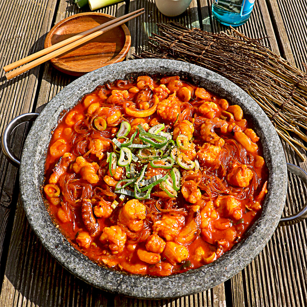 한우대창 부산식 낙곱새 캠핑음식 요리 술안주 전골 밀키트 750g : 아임셰프