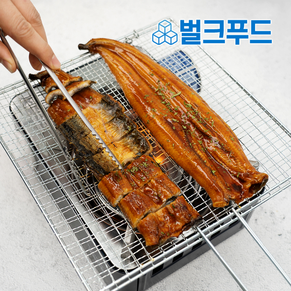 양념 민물장어 1박스(1kg x 10팩) 대용량 손질 양념장어 구이 덮밥 초밥 참장어 : 벌크푸드