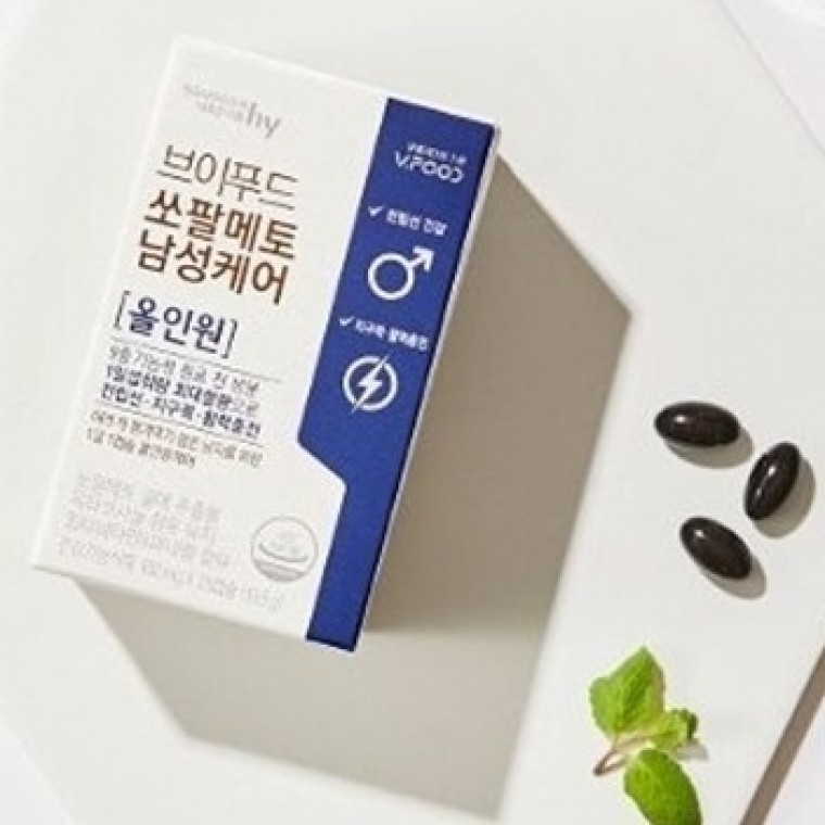 브이푸드 쏘팔메토 남성케어 30캡슐KS : 기민