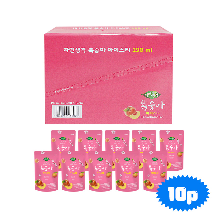 자연생각 청포도 아이스티 10팩 : 티타임고려