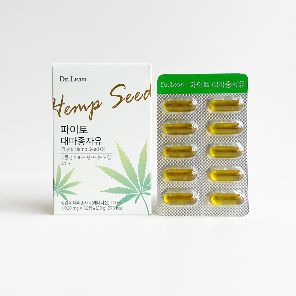닥터린 파이토 대마종자유 1000mg x 30캡슐 : 주식회사 산창비