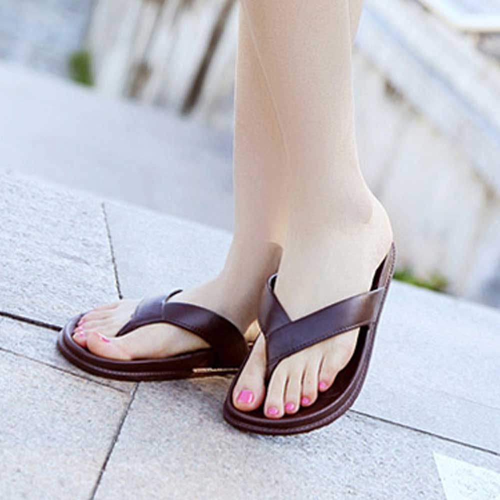 여성 커플 남성 쪼리 해변신발 여름 남녀공용 샌들 슬리퍼 바캉스 비치 신혼여행룩 : 젠커머스