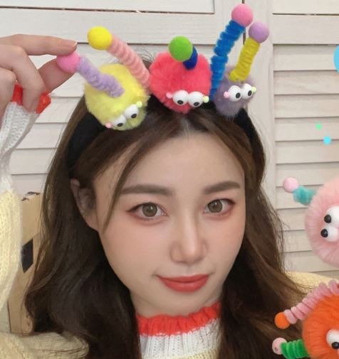 콩알몬스터 머리띠 인생 네컷 소품 셀프 스튜디오 학예회 파티 : 생활일번지