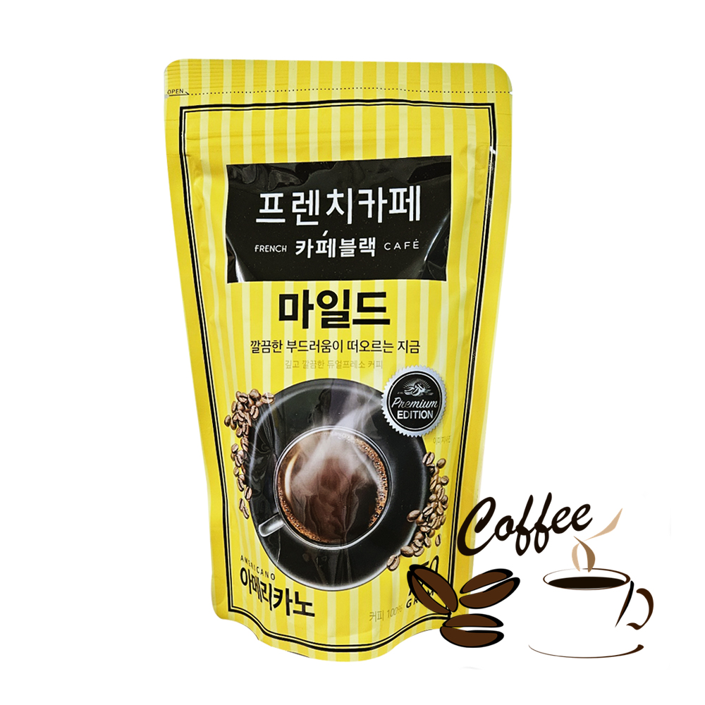 남양 프렌치카페 카페블랙 마일드 아메리카노 150g 리필 : 연꽃상회