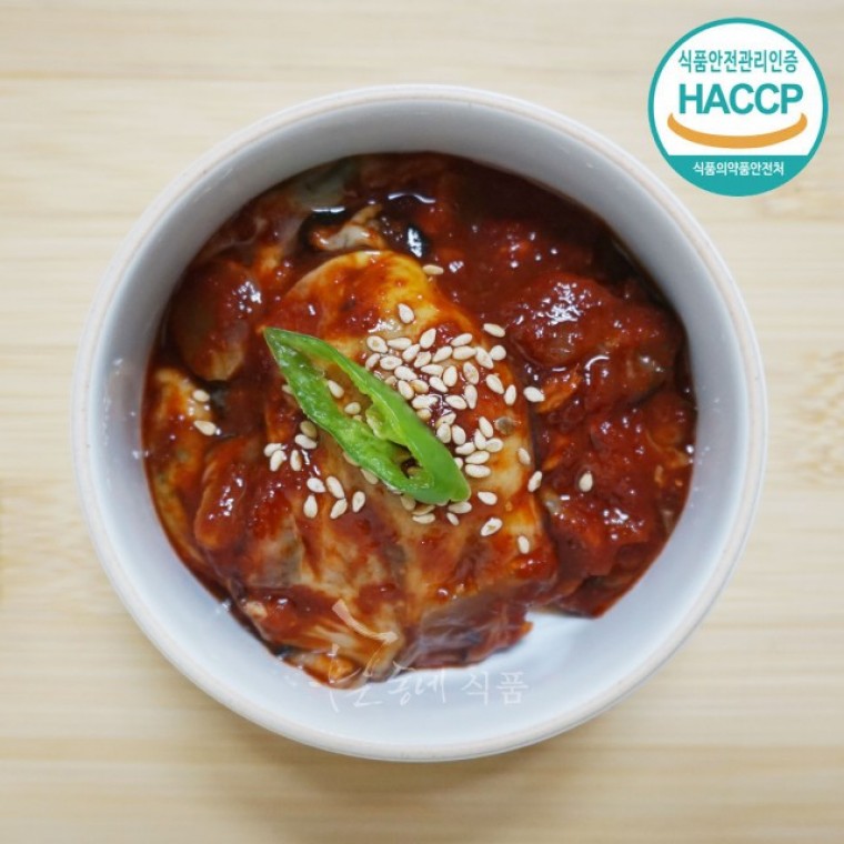 곰동네식품 반찬 국내산 굴젓 어리굴 저염 젓갈 400g : 리2 컴퍼니