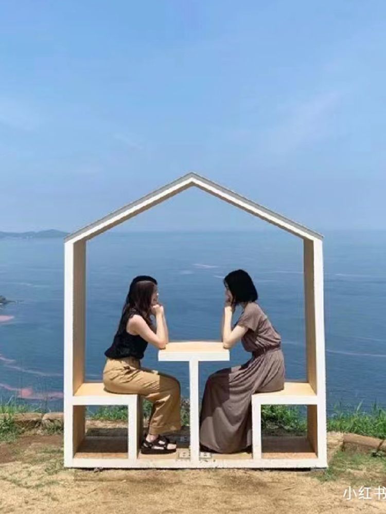 대형 포토존 프레임 액자틀 핫스팟 조형물 공원 해변 촬영 : 희현컴퍼니