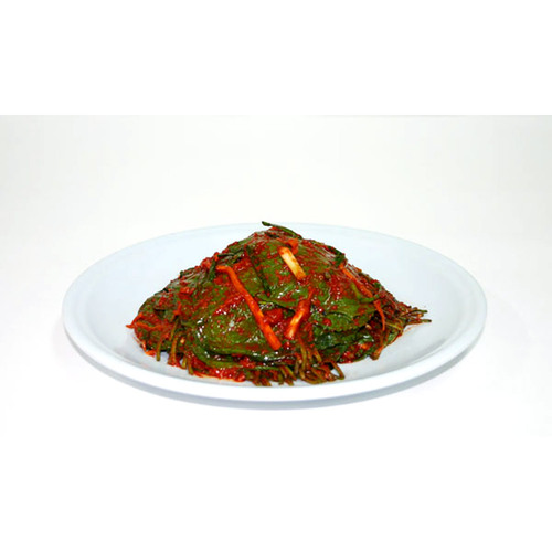 한국농협김치 순천 남도 깻잎 김치 300g 1kg 국내산 전라도 국산 별미 소량 소포장 : 통일샵