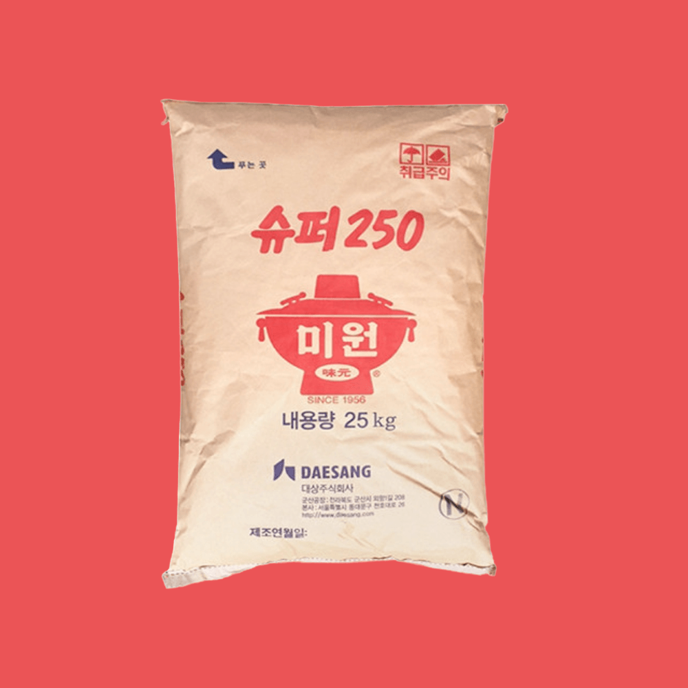 발효조미료 핵산 2.5 고복합 바이오 미원 슈퍼250 25kg : 유 나 샵