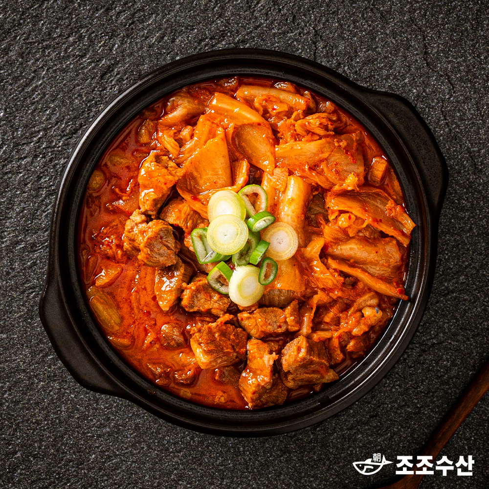 얼큰칼칼 돼지고기 김치짜글이 600g(2인분) : 조조수산
