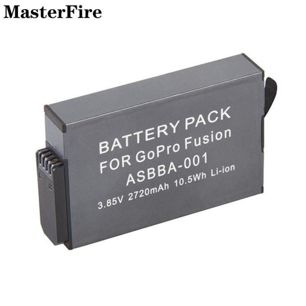 고프로 퓨전 VR용 ASBBA-001 교체 배터리, 액션 카메라 액세서리, 360 도 2720mah : 천월종합물류