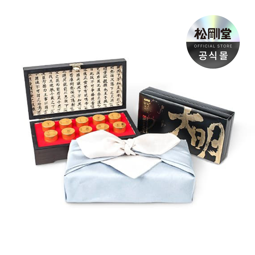 [송강당] 대명공진보 (선물포장) 10환 침향환 침향단 선물세트 : 송강당