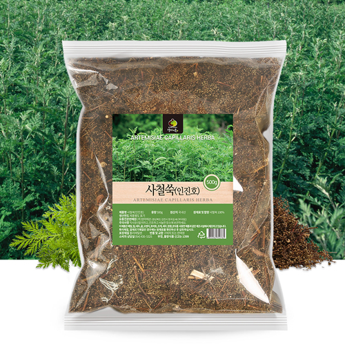건조 말린 사철 쑥 100% 차 인진호 500g : 봄향가득