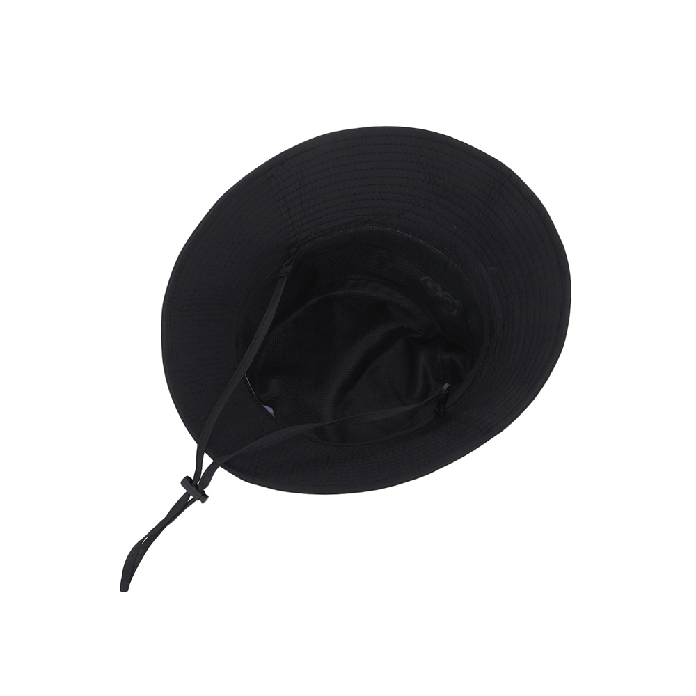 버킷햇 블랙 화이트브라운아이 Bucket Hat Black White Brown Eye : 롤링롤라이
