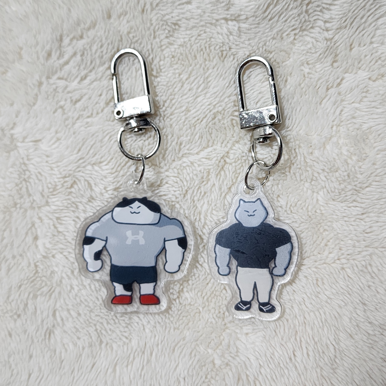 잡화점 친구들 키링 : 근육고양이 잡화점