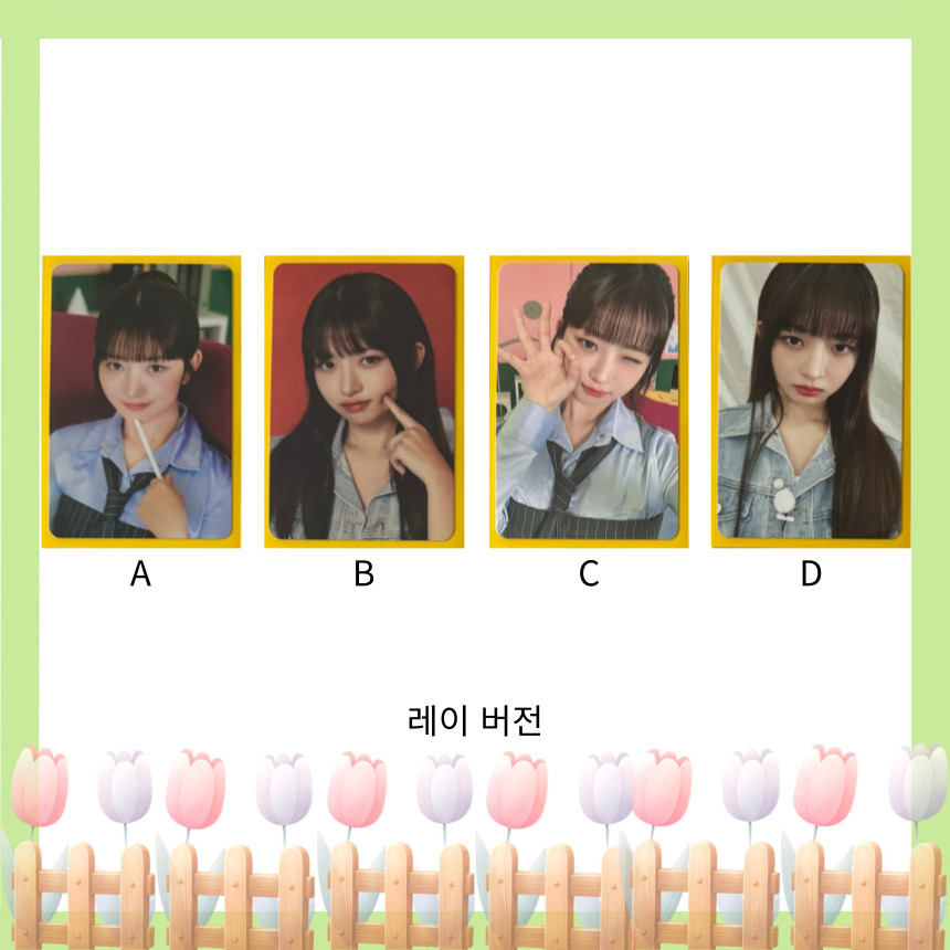 아이브 2024 팬미팅 매거진 레이버전 포카 IVE 레이 Fanmeeting MAGAZINE 포토카드 : 포켓더스타