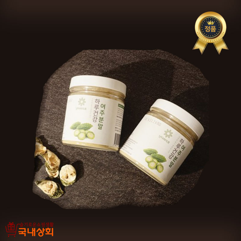 국내산 100% 여주 분말 가루 120g x 2통 : 국내상회