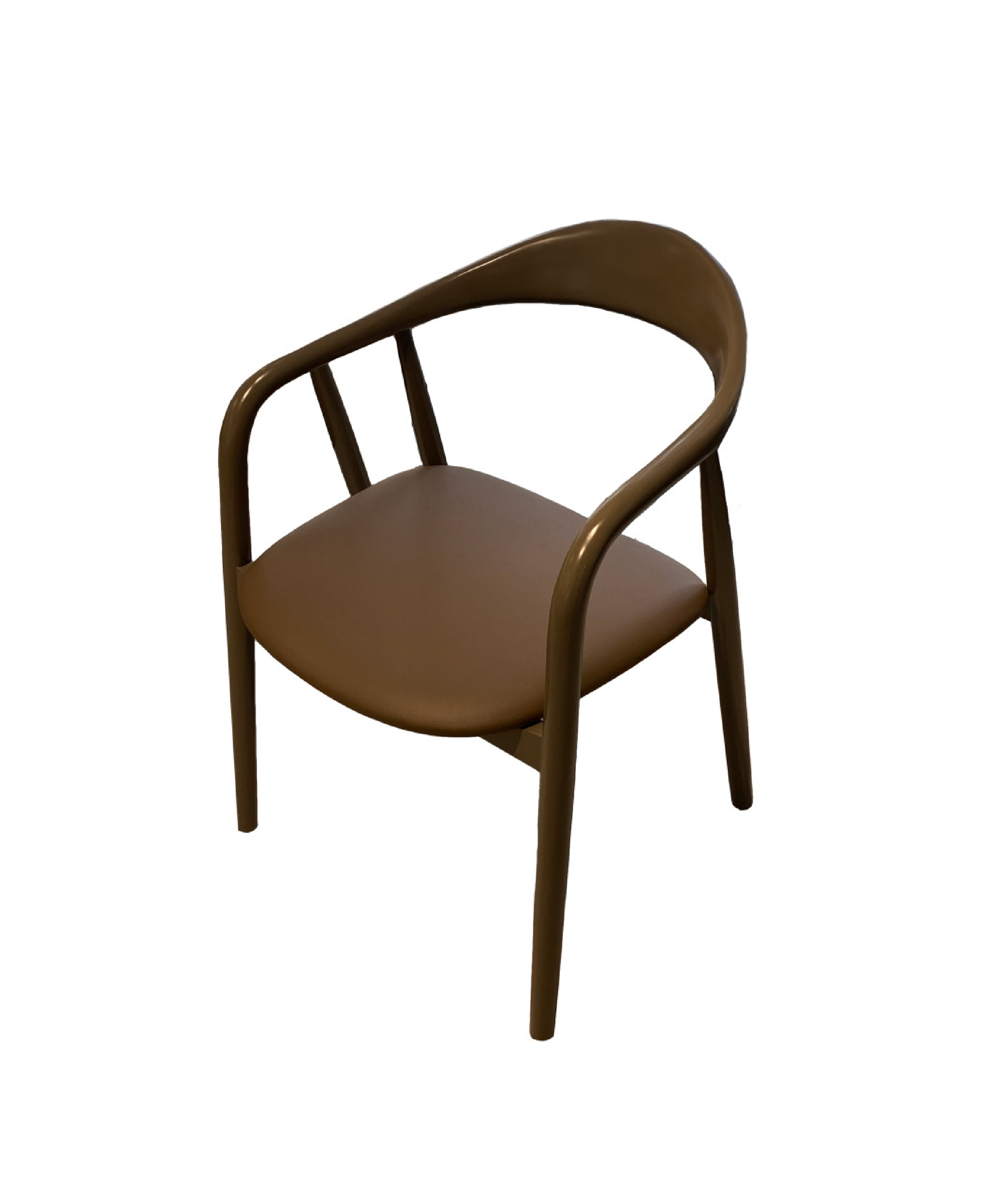 한스디자인 다이닝 체어 브라운 Hanns Design Dining Chair Brown : Re.H