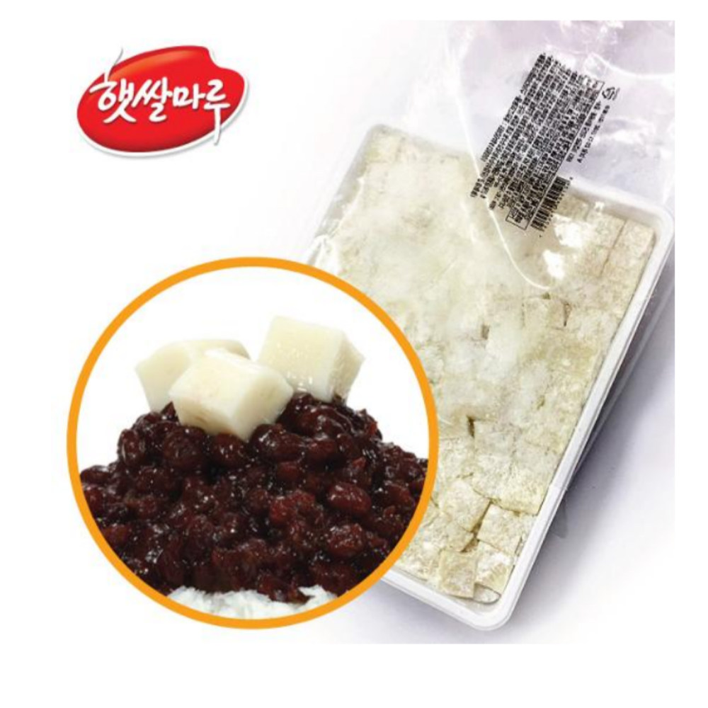 햇쌀마루 인절미다이스 800g(빙수떡,빙수재료 간식) : 착한베이킹