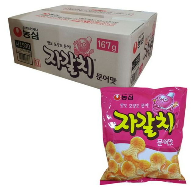 농심 자갈치, 167g, 8개 : 수수플렉스