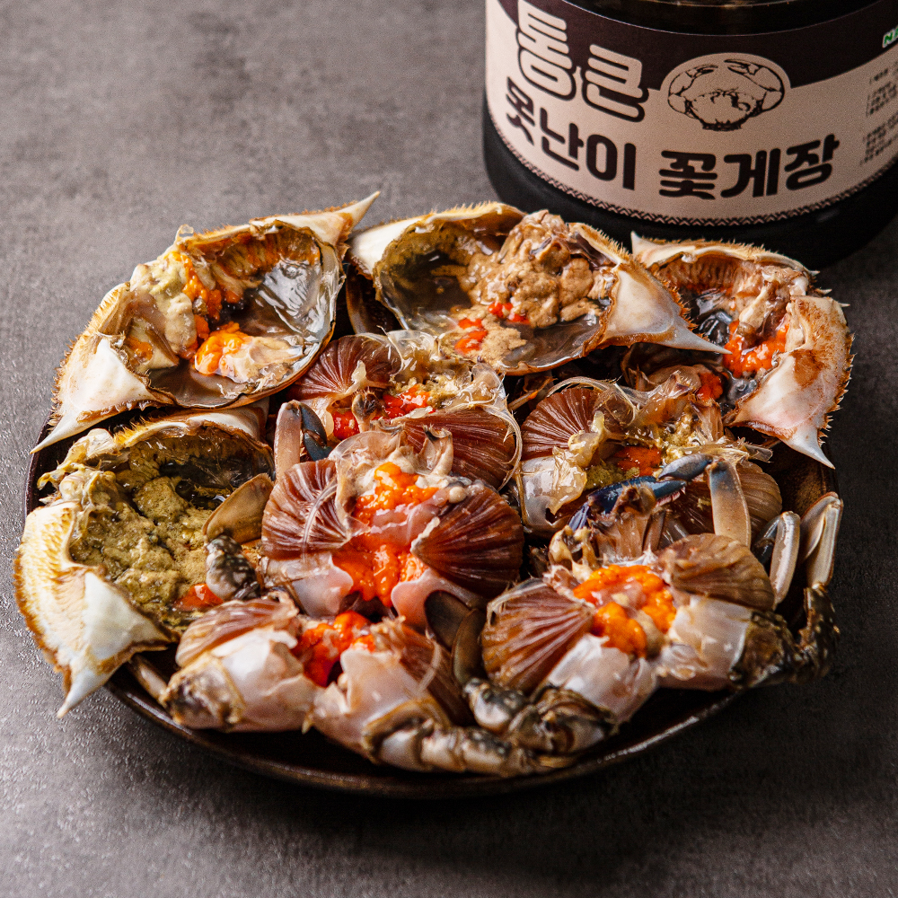 KS푸드 통큰 못난이 간장게장 연평도 암꽃게 알배기 3kg : KS푸드컴퍼니