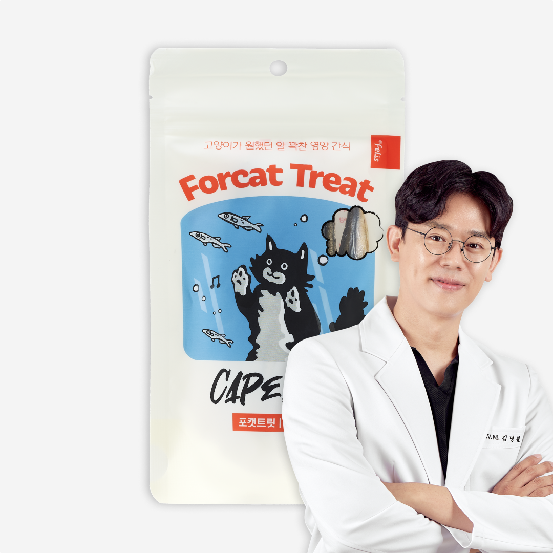 고양이 열빙어 트릿 동결건조 간식 : 닥터펠리스