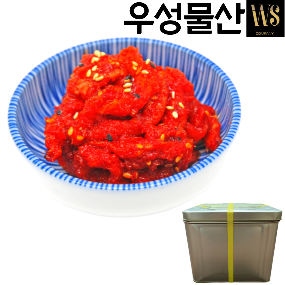 [맛보장 품질보장] 속초 명태회무침 명태회 냉면용 5kg : 우성물산