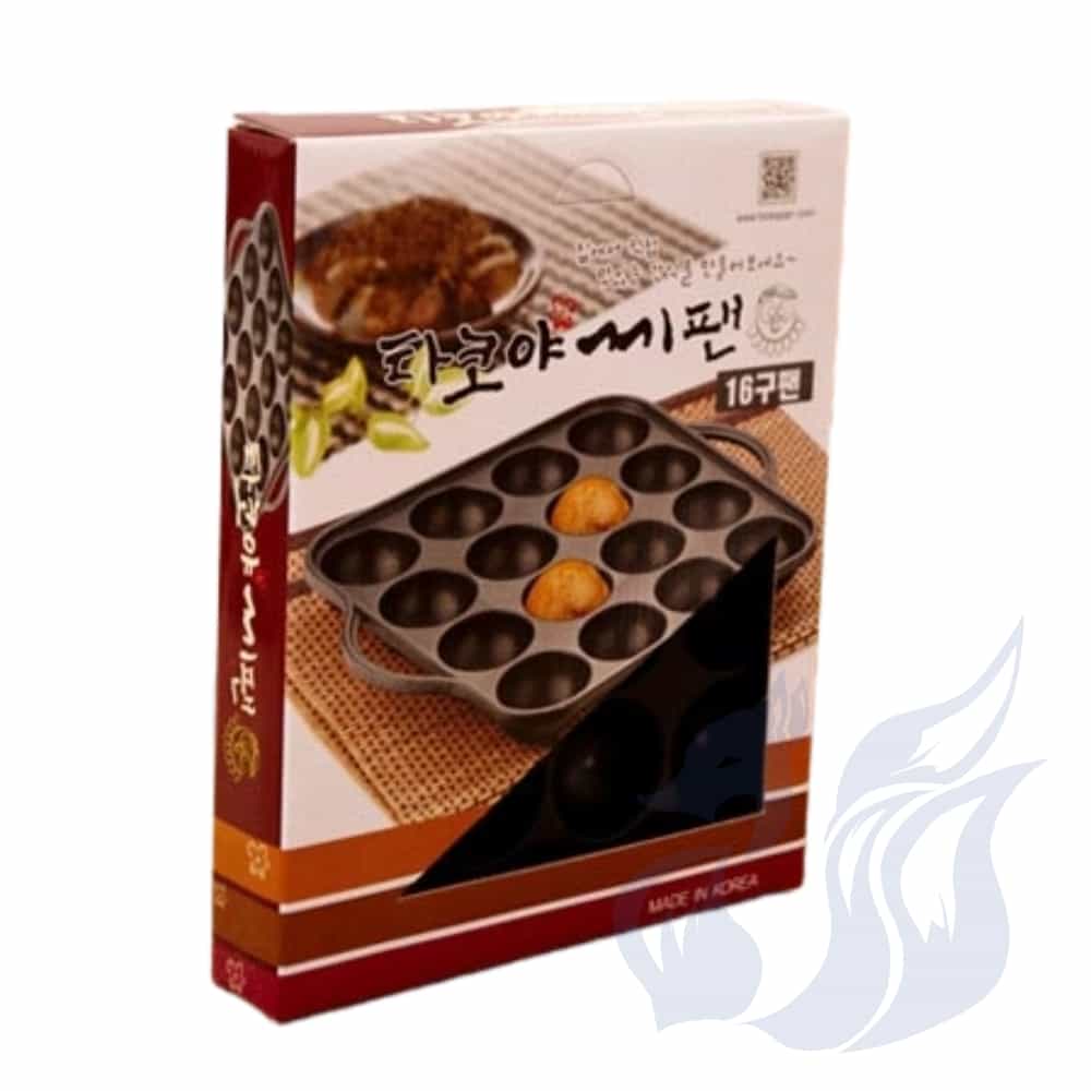 삼미호 16구 타코야끼 팬 간식만들기 문어빵만들기 타코야끼철판 : 메카바티