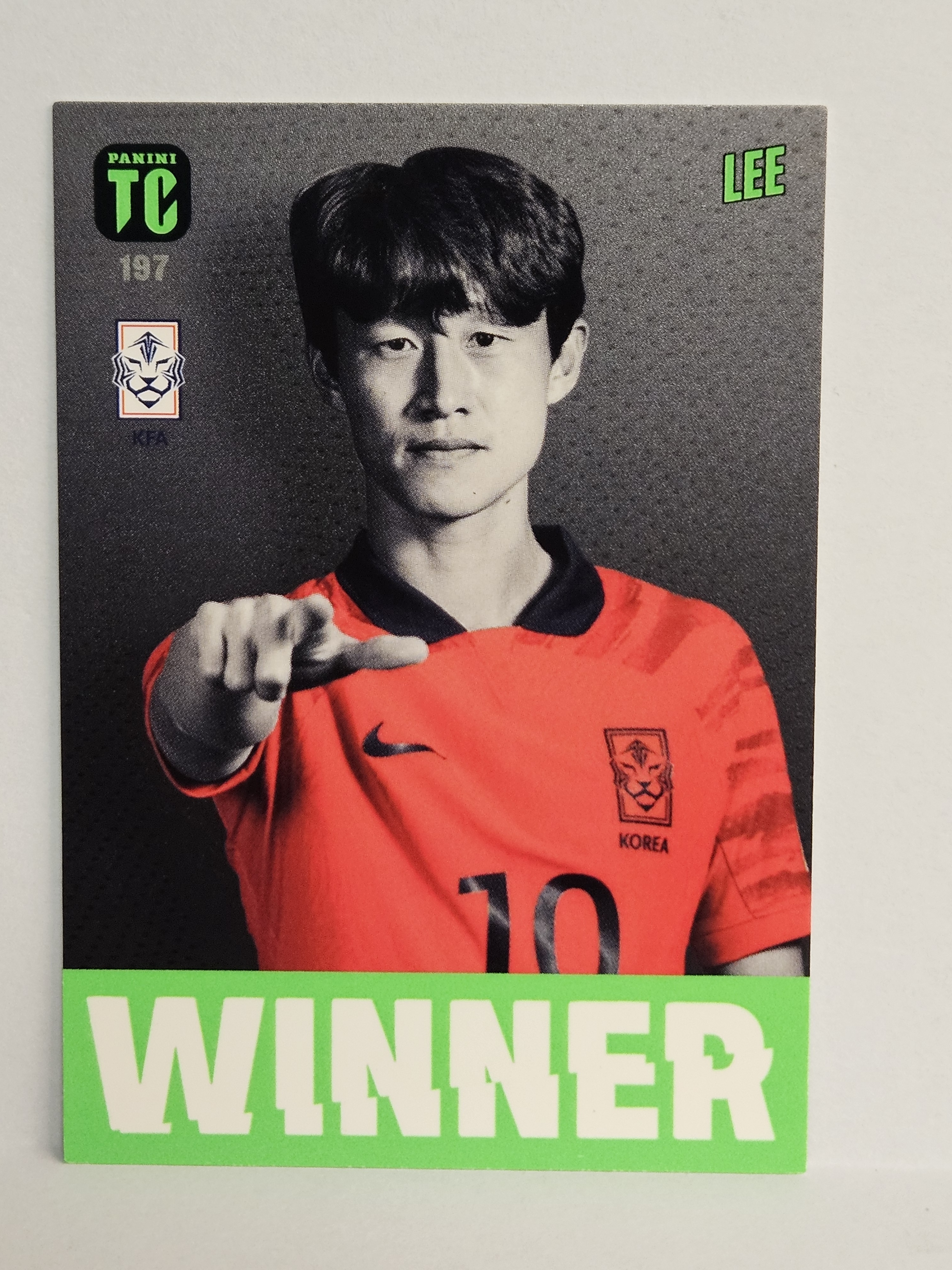 197. 이재성 ( KOREA ) Winner Panini Top Class 2024 파니니 탑클래스 2024 : 캠핑토이