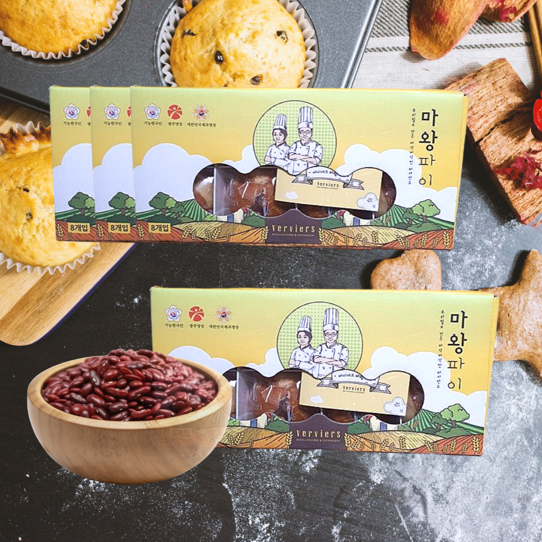 베비에르 마왕 파이 24+8개 호두 밤 팥 앙금 페이스트리 : 시스뜨라