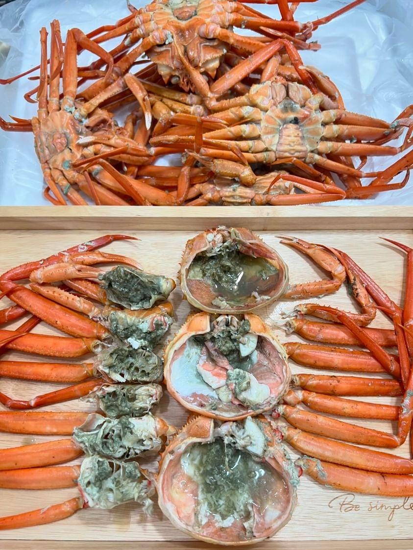 구룡포 연지홍게 찜 자숙 홍게 국산 제철 선주직송 수율 80%이상 2kg : 와따BOX