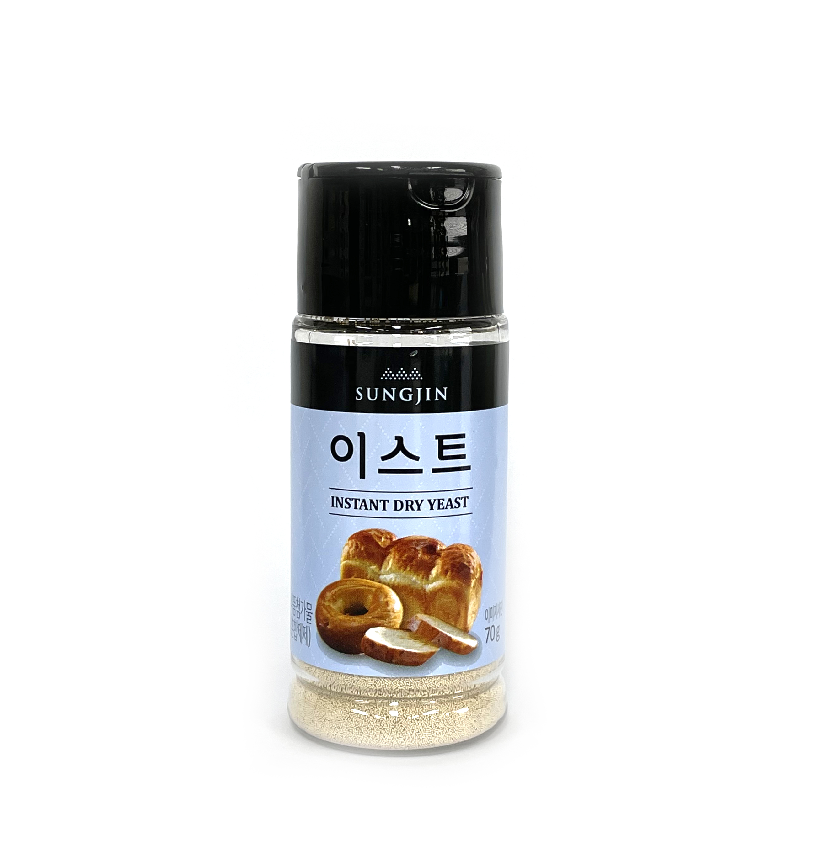 성진 발효 이스트 70g(용기형)/60g 드라이 건조 효모 : 식재발견