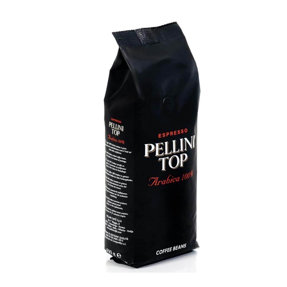 Pellini Top coffee 이탈리아 펠리니 탑 아라비카 100% 커피 홀빈 500g 2팩 (1kg) : 재재몰