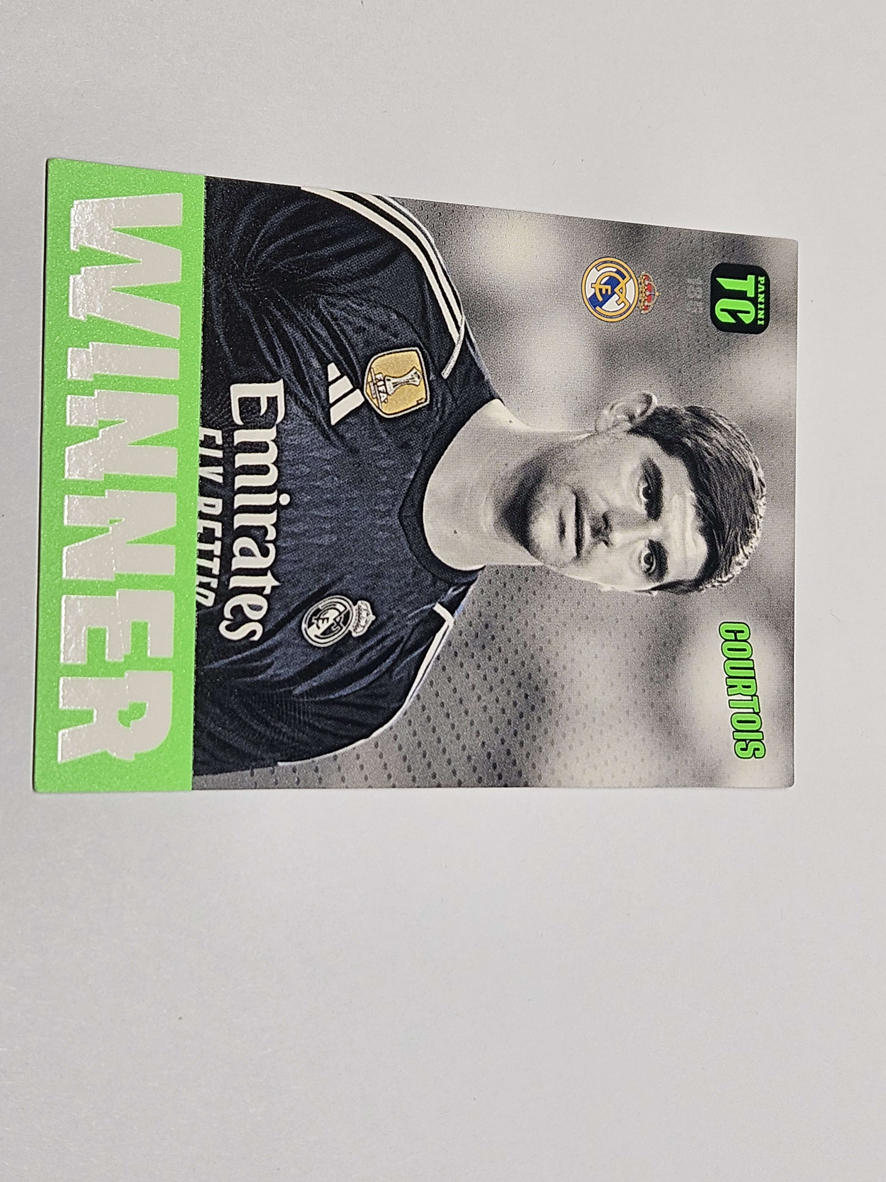 185 Thibaut Courtois Real Madrid C.F. Winner Panini Top Class 2024 파니니 탑클래스 2024 : 캠핑토이